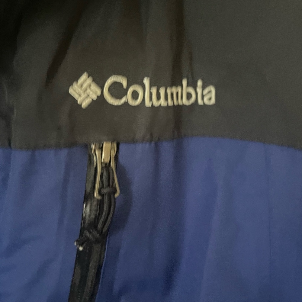Columbia Men's Black and Blue Ski Jacket - Picture 3 of 6
